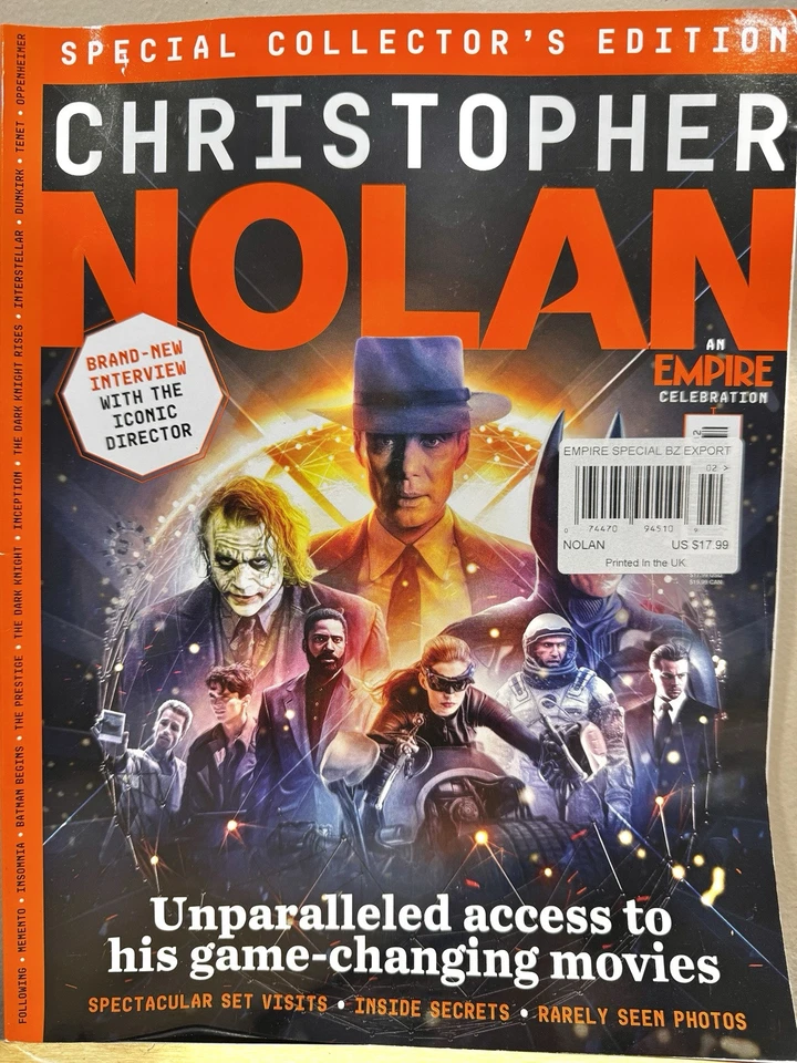 Empire Magazine -Christopher Nolan Special Edition - 2024