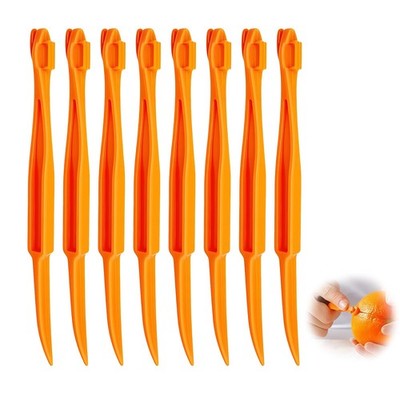 8 Pcs Orange Peeler Tools- Easy & Lemon Fruit Peel 8 PCS,