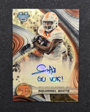 Squirrel White 2024 Bowman's Best University Superfractor 1/1 Auto TENNESSEE RC