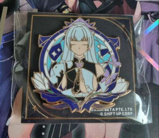 NIKKE GODDESS OF VICTORY NAYUTA Metal Badge Unopened LImited
