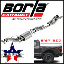 Borla Atak 3 Cat-back Exhaust System 2023-26 Ford F150 Raptor R 5.2l W56 Bed Borla Atak 3 Cat-back Exhaust System 2023-26 Ford F150 Raptor R 5.2l W56 Bed