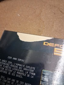 Defcon 5 Sega Saturn Game Complete with Manual