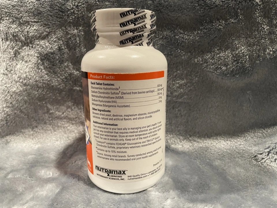 Cosequin Dog Joint Health Supplement Chewable Tablets, 60 count - Image 3 of 4