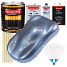 Sonic Blue Metallic Gallon Urethane Basecoat Clearcoat Car Paint Slow Kit Sonic Blue Metallic Gallon Urethane Basecoat Clearcoat Car Paint Slow Kit