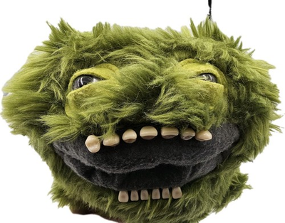 #ad Fuggler Monster 10quot; Plush Budgie Simply Green #37 Ugly Teeth Budgie Edition PL 1 $10.00