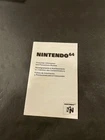 Nintendo 64 N64 Precaution Insert Only