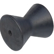 Tiedown 86487 Boat Trailer Black Rubber Bow Roller 3"