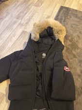 Black Canada Goose Savona Bomber Size S