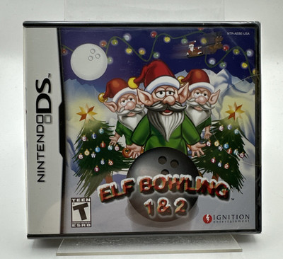 Nintendo DS Elf Bowling 1&2, Neu und Factory Sealed
