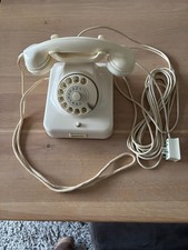 TelefonW 48 Post, elfenbein, mit Erdtaste, Superzustand, alles Original