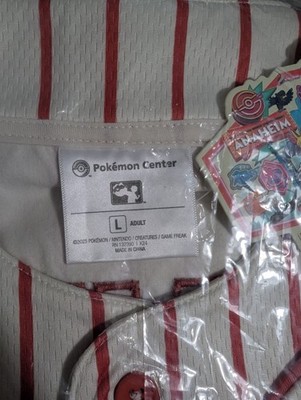 Baseball Jersey Adult Large Pokemon World Championships 2025