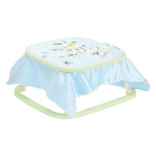 Cadre De Broderie 9.4" x 8.7", Support De Broderie Réglable, Vert