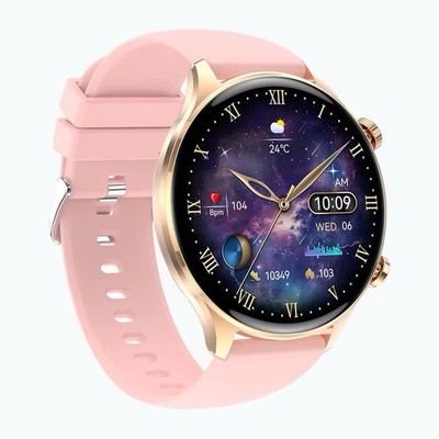 SmartWatch VALDUS VS63 PRO 1,75  AMOLED IP68 Bluetooth Anruf Fitness Uhr, Gold