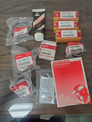 #ad Misc Honda Parts Oring element oil filter Oil Seal Bearing radial ball ... $50.00