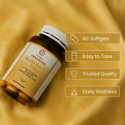 tatio active gold glutathione japan Tatiomax Made in Advanced Capsules - 3 Bottles Tatio Active Dx 12G Japan