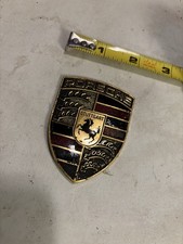 Porsche Hood Crest Emblem 1995-2009 Boxter Cayman Cayenne Macan Panamera 911 Porsche Hood Crest Emblem 1995-2009 Boxter Cayman Cayenne Macan Panamera 911