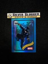 2025 Black Panther Topps Chrome Marvel Blue Refractor /299 #136