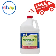 Klean-Strip Green Muriatic Acid 1 Gallon Heavy-Duty Cleaning & Etching Solution