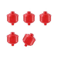 Nispira Disposable Mini Air & Water Spray Gun Filters Standard 1/4-Inch, 5 Pack