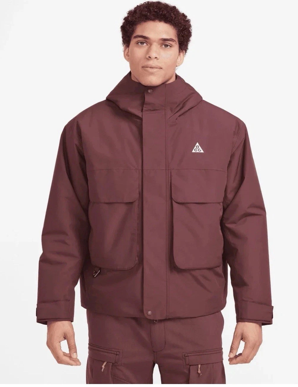 Nike ACG PrimaLoft Skull Peak Storm-FIT Burgundy Jacket FV8681-652 Men’s Size XS