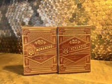 Monarchs Red Deck V1 V2 Editions Theory 11 Playing Cards Sealed 1 3