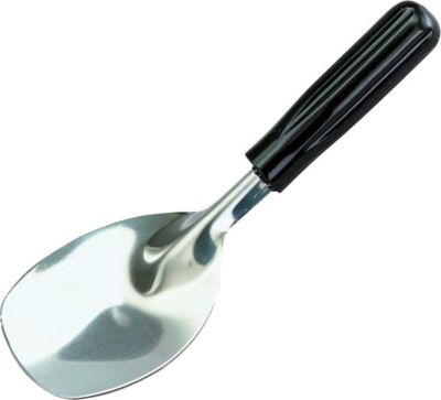 Ice Cream Spade with Black Plastic Handle Stainless Steel( NEW )