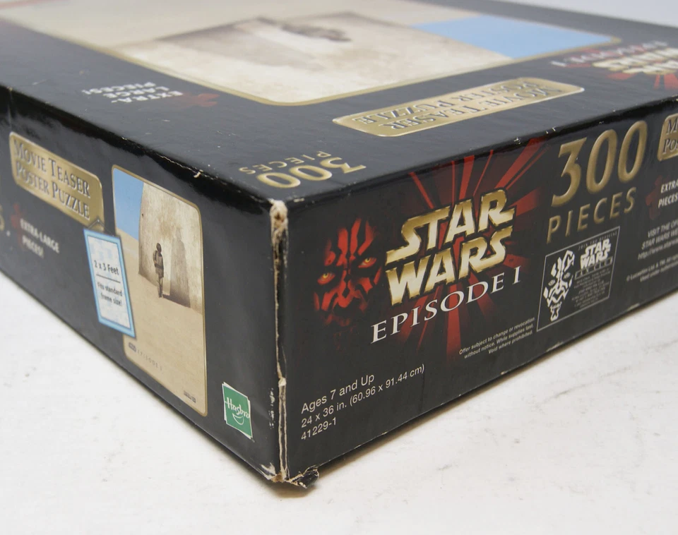 Hasbro - Star Wars Episode 1 - Movie Teaser Poster Puzzle -300 Teile- 60 x 91cm - Bild 4 von 4