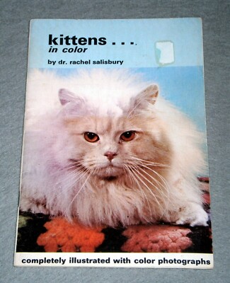 KITTENS... IN COLOR ~ By Dr. Rachel Salisbury / Booklet from T.F.H. Publications