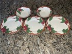 Franciscan Apple Pattern 3 Salad Plates & 2 Cereal/Dessert Bowls — photo 2