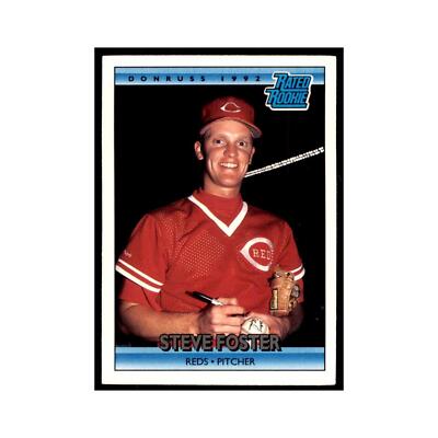 1992 Donruss Steve Foster Baseball Cards #420 UK