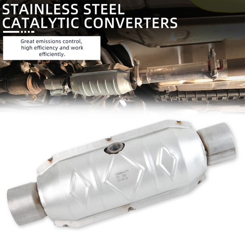 2.5" In/Out Catalytic Converters w/ Heat Shield For HONDA PILOT 3.5L 2009-2015 - Picture 2 of 15