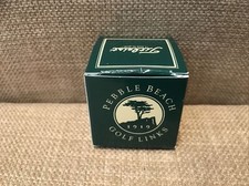 Logo Golf Ball Pebble Beach Golf Links Titleist DT SoLo Single Ball Original Box