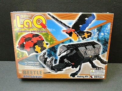 LaQ 3D Snap-On Beetle Hobby Kit (Japanese)