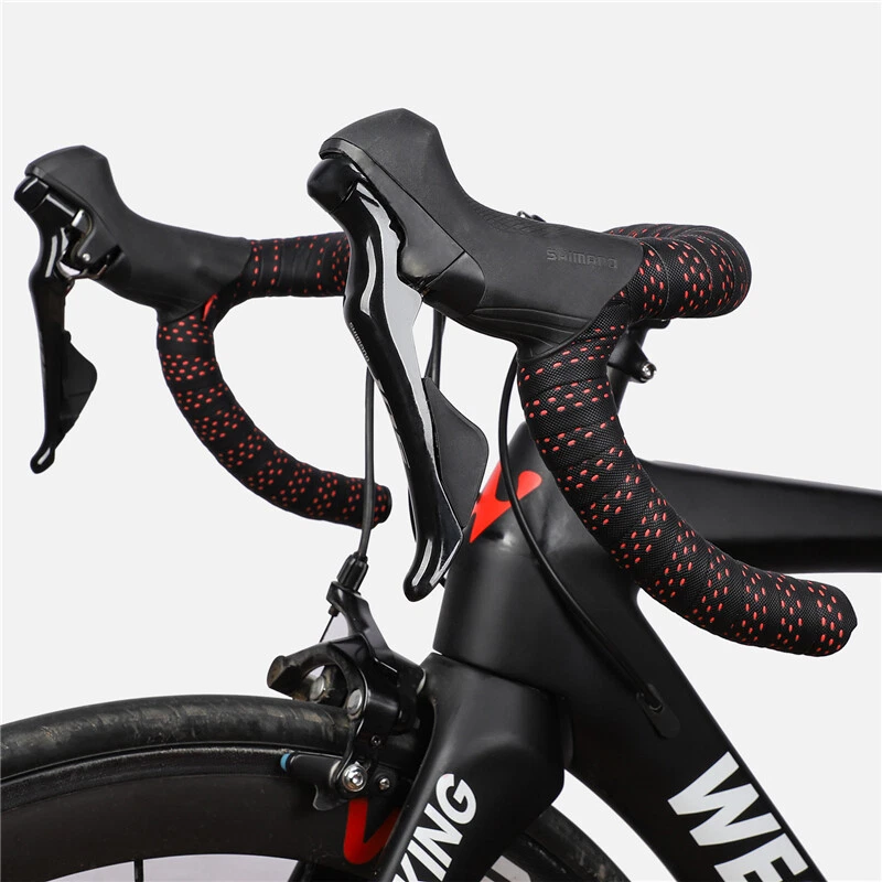 WEST BIKING Pro Soft Road Bike Handlebar Tape PU EVA Anti-slip Bicycle Bar Tape - Image 3 of 4