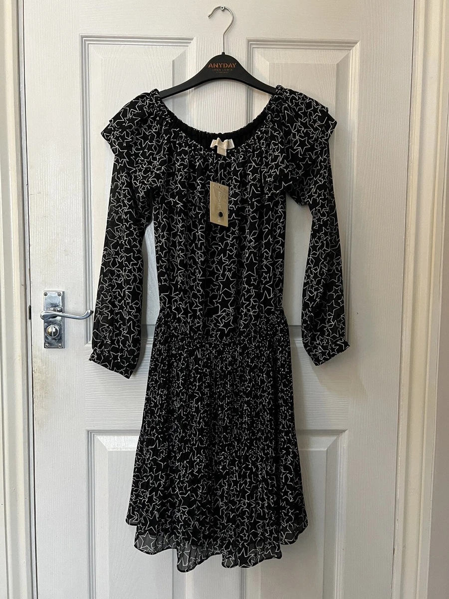 michael kors star off the shoulder dress xs