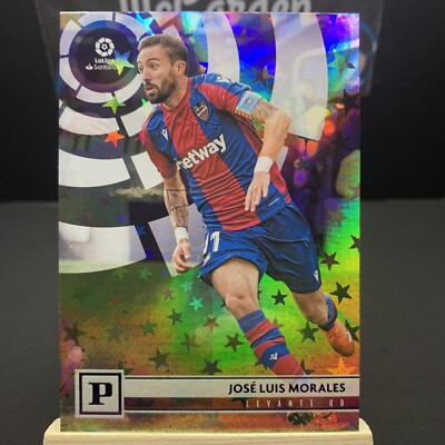 2020-21 Panini Chronicles Panini La Liga Purple Astro Jose Luis Morales #13