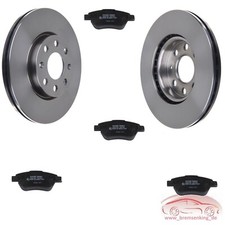 Bremsscheiben BELÜFTET Ø257 + Bremsklötze VORNE passend für OPEL Adam Corsa D
