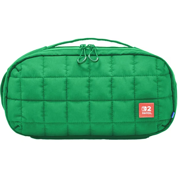 Funda acolchada mediana para consola Nintendo Switch 2 verde NUEVA Fedex DHL Foto 4 de 4