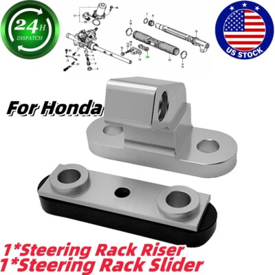 Steering Rack Riser us For Honda Civic EP3 Acura RSX EM2 STEERING RACK SLIDER RISER RISER ...