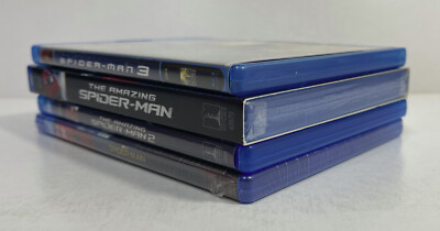 Spider-Man: Lot of 4 Blu-Rays - Amazing Spider-Man, 2,3