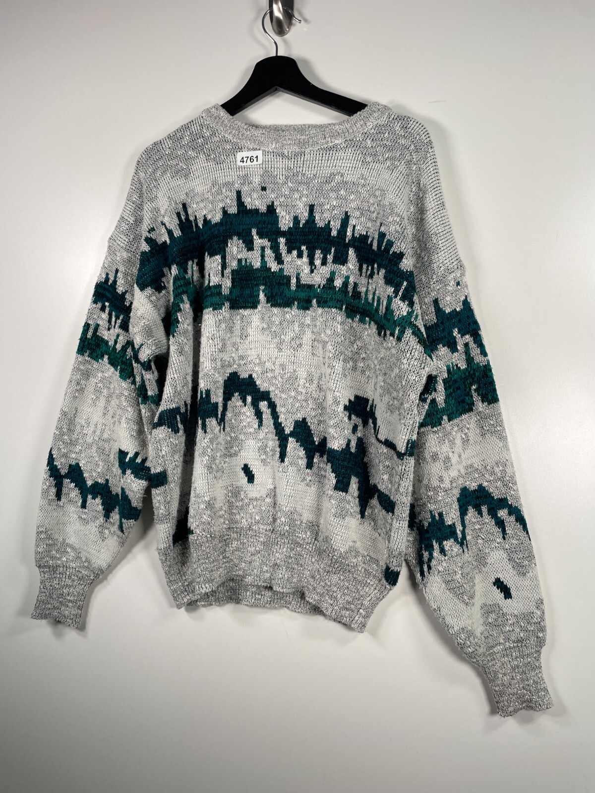 Uniform Code Mens Pullover Sweater Geometric Patt… - image 2