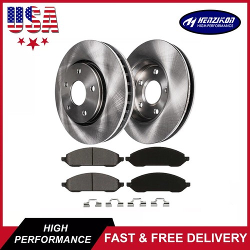 For 2010 2013 Nissan Altima Front Disc Rotors Ceramic Brake Pads