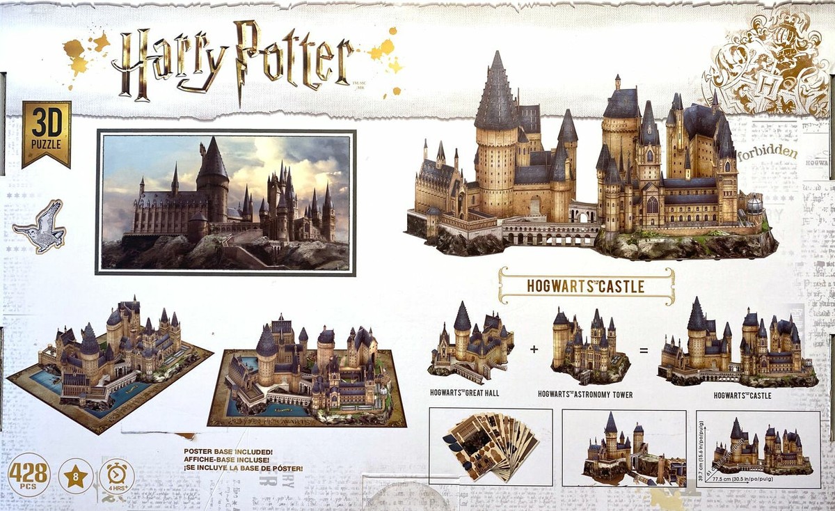 大人気‼︎ハリーポッター WIZARDING WORLD 3Dパズル Amazon | 4Dビルド ハリーポッター デラックスホグワーツ城