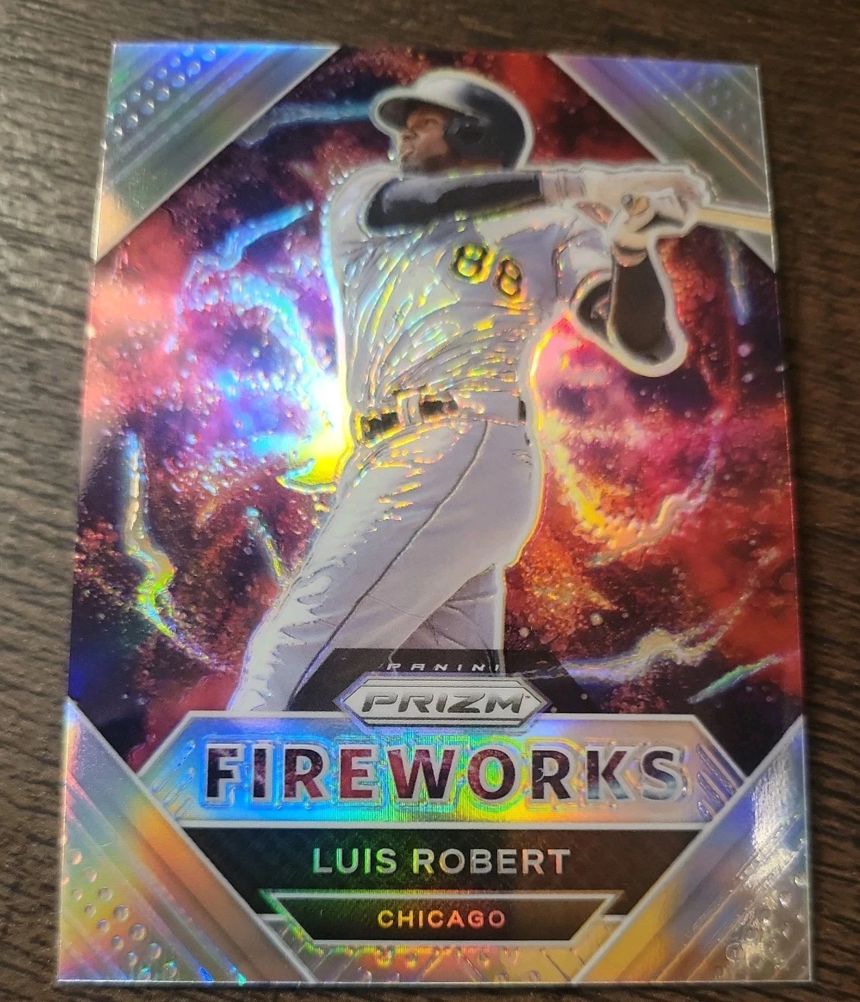 2021 Panini Prizm - Fireworks Luis Robert #FW1