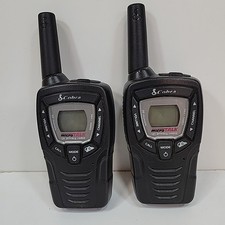 Cobra Two 2-Way Radios Micro Talk Walkie Talkies Model CX312 Tested Works 