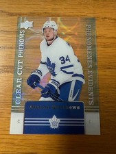 2019-20 Auston Matthews UD Tim Hortons Clear Cut Phenoms hockey card #CC-15
