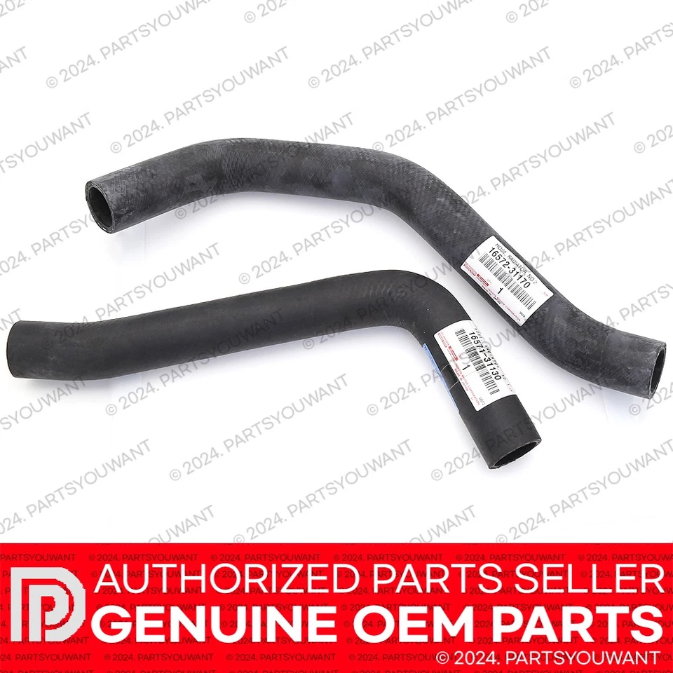 GENUINE Toyota 4Runner FJ Curiser V6 4.0L OEM Upper + Lower Radiator Hose Pipe - Изображение 2 из 3