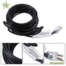 8-140FT Water Pipes Heating Cable Heat Tape For Pipe Freeze Protection 120V