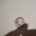 1952-D 25C Washington Silver Quarter 90% Silver Circulated Ungraded