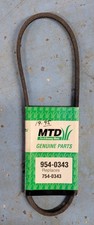 954-0343 HD BELT CUB CADET MTD OEM TROYBILT CRAFTSMAN OEM Replaces 754-0343
